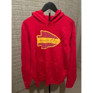 Kansas City Chiefs‎ Arrowhead Hoodie Red Pullover Sweatshirt